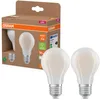 Image de Osram Energy Class en forme d'ampouclassique, 5 W / 1055 lm, EEK A, lumière blanc froid (4000 K), CRI 80, en verre dépoli sans plomb, culot E27, IP20, diamètre 60 mm.
