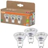 Image de OSRAM HOMELIGHTING 4099854277924 Lampe à réflecteur LED CEE A (A - G) GU10 réflecteur 2.5 W = 50 W blanc neutre (Ø x H) 50 mm x 50 mm 3 pc(s)