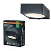Image de ENDURA STYLE SOLAR BRIGHT SENSOR Wall Down IP54 Dark Grey