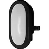 Image de Osram Hublot LED 6W, 4000K, 420 lm, IP54, IK06, antichoc, noire, boîtier en polycarbonate, angle d'éclairage 120°, pour caves et garages
