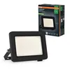 Image de Osram Projecteur LED avec classe d'efficacité énergétique A, boîtier en aluminium noir, 10 W, 1750 lm, pour applications extérieures, design compact, léger, installation facile, LED non remplaçable