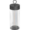 Image de Osram Lampe à poser DECOR FILAMENT LED 320mm, gris foncé, 1,2W, 105lm, sans fil, design filament, contrôle manuel de la luminosité, dimmable, technologie tactile, batterie au lithium, IP20, 2700K.