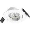 Image de OSRAM HOMELIGHTING 4099854444494 Spotlight Recess Set Incl. Osram LED 4.3W GU10 White Plafonnier LED LED GU10 4.30 W blanc