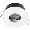 Image de Osram plafonnier encastrable avec GU10 LED 4.3W, blanc, IP65, pour salle de bain & intérieurs, accessoires montage inclus