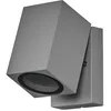 Image de Osram Applique d'extérieur ENDURA Classic Cube ADJ WALL, argent, culot GU10 (max 35W), peut être équipée d'une lampe normale ou intelligente, tête orientable, protection IP44