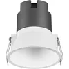 Image de Osram Spot encastré SPOT TWIST, blanc, 10 W, 800 lm, 830 W, diamètre 93 mm, couleur de lumière blanc chaud, jusqu'à 90% d'économies d'énergie par rapport aux downlights halogènes, installation