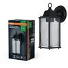 Image de Osram Luminaire extérieur ENDURA Classic M E27 noir, IP43, boîtier en aluminium, verre transparent, sans ampoule, montage mural en zones abritées