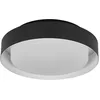 Image de Osram Plafonnier ORBIS MADRID 290mm, noir, culot E27, peut être équipé d'une ampoule connectée, haute qualité, design moderne, boîtier en métal, adapté à une utilisation en intérieur, rond, IP20