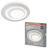 Image de Osram Plafonnier LED ORBIS SPIRAL RD CL 400mm, blanc, 27W, 3000lm, couleur de lumière blanc chaud, distribution efficace de la lumière indirecte et directe, longue durée de vie, rond, IP20, 3000K.