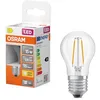 Image de Osram Lampe LED Star mini-sphère P15 filament, 2700 K blanc chaud, 1 W, E27, transparente, 136 lm, 15 000 h, pour lampes de table, lampes décoratives, éclairage d'accentuation