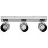 Image de OSRAM Decor Spot Jupiter 3 Spot 4099854471476 Plafonnier à spot LED, Projecteur mural LED LED 16.5 W argent