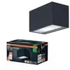 Image de Osram Applique extérieure SMART+ Up/Down RGB & blanc chaud, large répartition de la lumière, WiFi, dimmable, boîtier en aluminium gris foncé, protection IP44