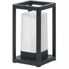 Image de Osram Lampe de table SMART+ RGB & blanc chaud avec batterie externe USB 5200mAh, contrôle WiFi, protection IP44, lampe de jardin dimmable pour terrasse et balcon