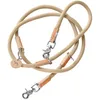 Image de HUNTER Laisse réglable Malia pour Chien, Couleur : Beige/Naturel, Corde Souple et Cuir Robuste, réglable en 3 Positions, légère, résistante, Look Moderne, fabriquée en Allemagne, Taille : 10/200