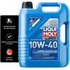 Image de LIQUI MOLY Huile moteur Leichtlauf 10W-40 Huile en partie synthétique ACEA A3/B4 API SP Super 5 L Compatible avec VW Golf 4 3/5 portes 1J1 Golf 5 3/5 portes 1K1 Polo IV 3/5 portes 9N, 9A, SEAT, AUDI