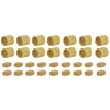 Image de Faller 181286 Lot de 14 balles de Foin Rondes et 18 balles de Foin carrées Blanc