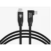 Image de CobraTether Câble USB-C vers USB-C 90°, 5 m, Noir