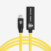 Image de Cobra Tether Rallonge Câble USB-C à USB-C 10m Jaune Soldes été 2026