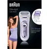 Image de Braun Silk-Épil LS5-560 Rasoir électrique sans fil, peigne et système exfoliant 3 en 1, couleur lilas