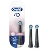 Image de Oral-B iO Lot de 2 brossettes de nettoyage en douceur pour brosse à dents électrique Oral-B - Noir