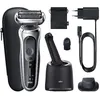 Image de Braun Series 7 71-S7200cc Rasoir électrique pour peau sèche et humide avec système SmartCare Center et tondeuse de précision, batterie, sans fil, avec film, argenté