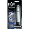 Image de BraunRasoir Électrique Homme de Précision Oreilles & Nez, Noir/Gris, pour un Rasage efficace et sûr des poils des oreilles et du nez, EN10