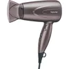 Image de Beurer HC 17 Sèche-cheveux, sèche-cheveux compact avec fonction pliable, deux niveaux de chauffage et de soufflerie, 1300 watts, pliable pour les voyages, Satin gris