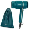 Image de Beurer HC 35 Ocean Sèche-cheveux compact avec fonction ionique pour des cheveux brillants et lisses, embout concentrateur inclus, puissance de 1600-2000 Watt