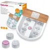 Image de Beurer FB 65 Wellness Bain de pieds à bulles avec chauffage de l'eau et éclairage activable, station de pédicure rotative intégrée, massage relaxant par vibrations et bulles, jusqu'à la pointure 51
