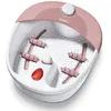 Image de Beurer FB 20 bain de pieds, massage relaxant par bulles et vibrations avec 3 niveaux de fonction, champ de lumière infrarouge bienfaisant, embouts pédicure, protection contre les éclaboussures