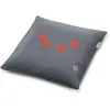 Image de Beurer MG 135 Coussin de massage shiatsu avec fonction de chauffage, 4 têtes de massage, arrêt automatique, lavable, pour les épaules, le cou, le dos et les jambes, Gris, 40 x 40 cm