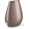 Image de Beurer LB 37 Humidificateur d’air à ultrasons avec diffuseur d’arômes intégré, mode nuit silencieux pour la chambre, réservoir de 2 L, adapté aux pièces jusqu’à 20 m², couleur toffee