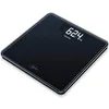 Image de Beurer GS 400 Signature Line, Pèse-personne en verre, écran XXL éclairé pour une meilleure lisibilité, capacité de charge 200 kg, Noir