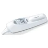 Image de Beurer FT 58 thermomètre auriculaire, thermomètre médical avec technologie de mesure infrarouge, indicateur de fièvre, inclus 10 capuchons de protection, pour bébés, enfants et adultes