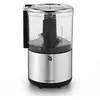 Image de WMF KITCHENminis Hachoir électrique, Mixeur, 0.3 L, 65 W, Inox Cromargan, 2 lames inox, Bol Tritan sans BPA 0416580011