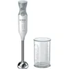 Image de Bosch Mixeur plongeant ErgoMixx, moteur 600 W, 2 vitesses, gobelet doseur, blanc/gris, MSM66110