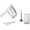 Image de Bosch ErgoMixx MFQ36470   batteur polyvalent avec plusieures accessoires   Puissance de 450 W   Couleur : Blanc/Gris