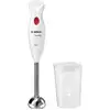 Image de Bosch CleverMixx 400 Watt Metallfuß Mixeur plongeant 400 W acier inoxydable, blanc