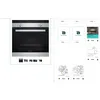 Image de Siemens iQ100 HB113FBS1 four 66 L A Noir, Acier inoxydable