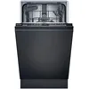 Image de Siemens SR61HX16KE iQ100 Lave-vaisselle entièrement intégré, 45 cm, panier à couverts, varioSpeed Plus, fonctionnement efficace et silencieux, smartStart, aquaStop, infoLight, Home Connect