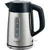 Image de Bosch Haushalt TWK4P440 Bouilloire voyant lumineux, protection contre la surchauffe, sans fil acier inoxydable Contenance: 1.7 l