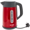 Image de Bosch TWK4P434 bouilloire 1,7 L 2400 W Noir, Rouge