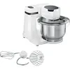 Image de Bosch MUM Serie 2, 700 Watt, Edelstahl-Rührschüssel, weiß Robot de cuisine 700 W blanc