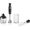 Image de Bosch, mixeur plongeant, ErgoMaster Series 4, moteur 1000 watts refroidi par air, contrôle dynamique de la vitesse, couteau QuattroBlade Pro, accessoires inclus, MSM4B621