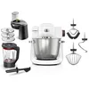 Image de Bosch MUMS6EW22 Série 6 - Robot pâtissier, Bol inox de grande capacité