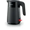 Image de Bosch MyMoment TWK2M163 - Bouilloire électrique - grande ouverture - triple sécurité - filtre anti-calcaire - capacité 1,7 L - plastique de haute qualité - Couleur : Noir
