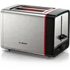 Image de Bosch MyMoment TAT6M420 Grille-pain compact avec grille réchauffe-viennoiseries pliable amovible, avec fonction décongélation, arrêt automatique, fonction lift, centrage du pain, idéal pour 2