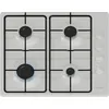 Image de Bosch PBP6B2K80, Série 2, Plaque gaz, 4 feux, 60 cm, Email blanc