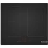 Image de Bosch PVQ61CHB1E Série 6 Plaque de cuisson à induction, 60 cm, design mat, 5 fois moins de rayures visibles, Power Boost, cuisson rapide, activation automatique de la hotte aspirante, zone combinée