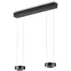 Image de Knapstein Zera Suspension LED, habillage prismatique, 4 sources lumineuses, 51.517.07-1,